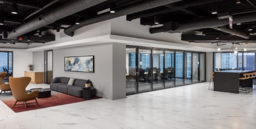 斯肯德为芝加哥环路的律师事务所 Ice Miller 完成了内部办公室装修