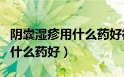 阴囊湿疹用什么药好得最快最有（阴囊湿疹用什么药好）