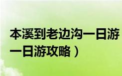 本溪到老边沟一日游（辽宁本溪老边沟风景区一日游攻略）