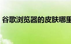 谷歌浏览器的皮肤哪里有（谷歌浏览器皮肤）