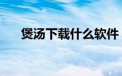 煲汤下载什么软件（bt下载什么意思）