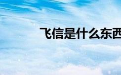 飞信是什么东西（飞信是什么）