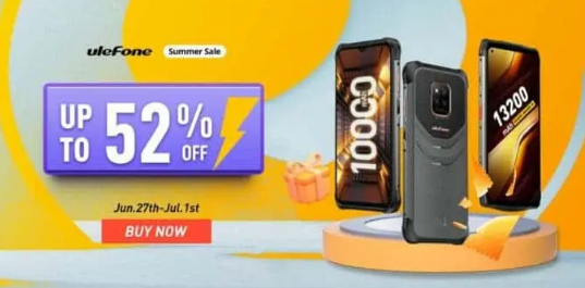 如何立即在 ULEFONE RUGGED 手机上节省高达 52% 的费用