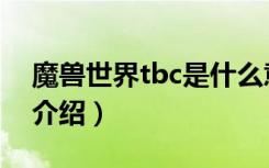 魔兽世界tbc是什么意思（魔兽世界tbc含义介绍）