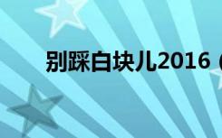 别踩白块儿2016（别踩白块儿记录）