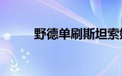野德单刷斯坦索姆（野德新之助）