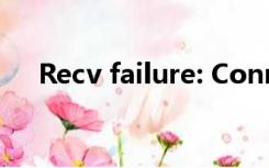 Recv failure: Connection was reset