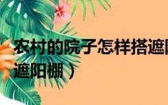 农村的院子怎样搭遮阳棚（农村的院子怎样搭遮阳棚）