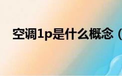 空调1p是什么概念（空调1P是什么意思）