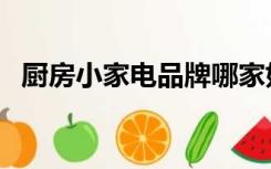 厨房小家电品牌哪家好（厨房小家电品牌）