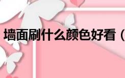 墙面刷什么颜色好看（墙面刷什么颜色好看）