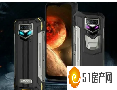 DOOGEE S89 系列配备 12000MAH 电池和 RGB 灯的坚固手机系列