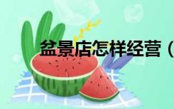 盆景店怎样经营（盆景店怎么装修）