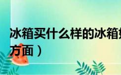 冰箱买什么样的冰箱好（挑选冰箱主要看哪几方面）