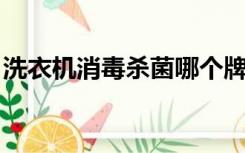 洗衣机消毒杀菌哪个牌子的好（洗衣机 消毒）