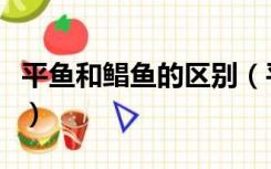 平鱼和鲳鱼的区别（平鱼和鲳鱼的区别是什么）