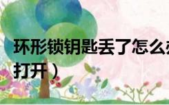 环形锁钥匙丢了怎么办（环形锁钥匙丢了怎么打开）