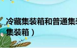 冷藏集装箱和普通集装箱的区别（什么是冷藏集装箱）
