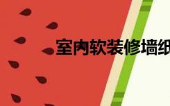 室内软装修墙纸（室内软装修）