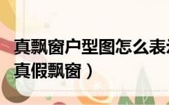 真飘窗户型图怎么表示（怎样从户型图上看出真假飘窗）