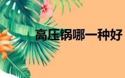 高压锅哪一种好（高压锅哪种好）