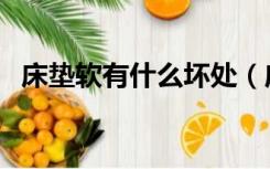 床垫软有什么坏处（床垫太软有什么危害）