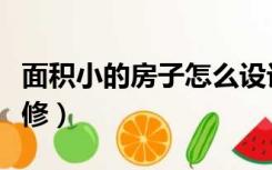 面积小的房子怎么设计（面积小的房子怎么装修）