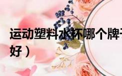 运动塑料水杯哪个牌子好（塑料水杯哪个牌子好）