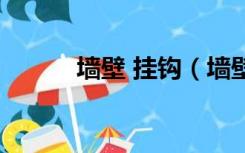 墙壁 挂钩（墙壁挂钩怎么安装）