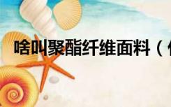 啥叫聚酯纤维面料（什么是聚酯纤维面料）