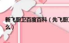 新飞厨卫百度百科（先飞厨卫怎么样先飞厨卫主要优点是什么）