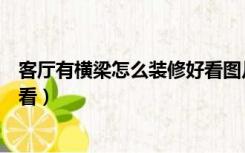 客厅有横梁怎么装修好看图片大全（客厅有横梁怎么装修好看）