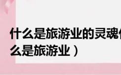 什么是旅游业的灵魂什么是服务业的基石（什么是旅游业）
