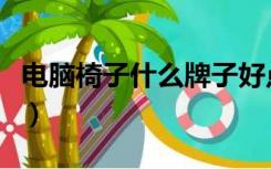 电脑椅子什么牌子好点（电脑椅子什么牌子好）