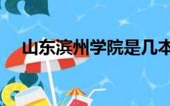 山东滨州学院是几本（滨州学院是几本）