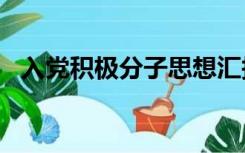 入党积极分子思想汇报2018第一季度农村