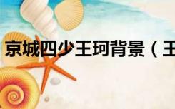 京城四少王珂背景（王珂为什么是京城四少）