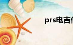 prs电吉他（PRs）