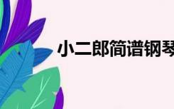 小二郎简谱钢琴（小二郎简谱）