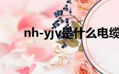 nh-yjv是什么电缆（yjv是什么电缆）