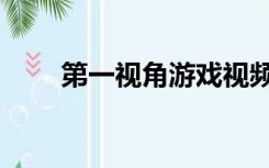 第一视角游戏视频（第一视角游戏）