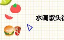 水调歌头徐州中秋节