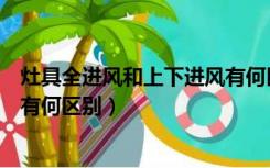 灶具全进风和上下进风有何区别图（灶具全进风和上下进风有何区别）
