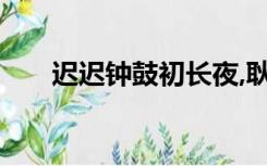 迟迟钟鼓初长夜,耿耿星河欲曙天意思