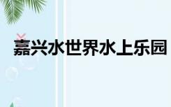 嘉兴水世界水上乐园（嘉兴周边水上乐园）