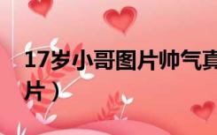 17岁小哥图片帅气真实（淡蓝网17岁帅哥图片）