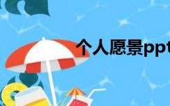 个人愿景ppt（个人愿景）