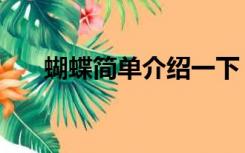 蝴蝶简单介绍一下（蝴蝶的具体介绍）