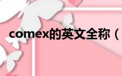 comex的英文全称（COMEX是什么意思）