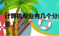 计算机专业有几个分类（计算机专业分类有哪些）